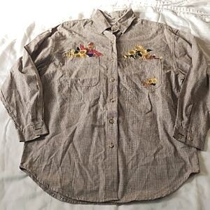 NWOT VTG Solutions Originals Button Up SzS
